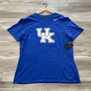 University of Kentucky Blue Davis #23 Nike Tee Athletic Cut Mens XXL Sports Team